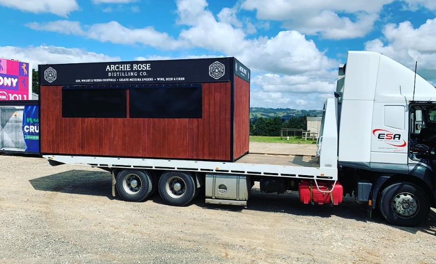 shipping container modifications in action